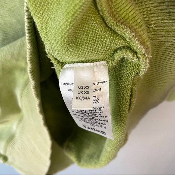 Anthropologie Pilcro and the Letterpress Green Cowl Neck Tunic Sweatshirt - Picture 6 of 8